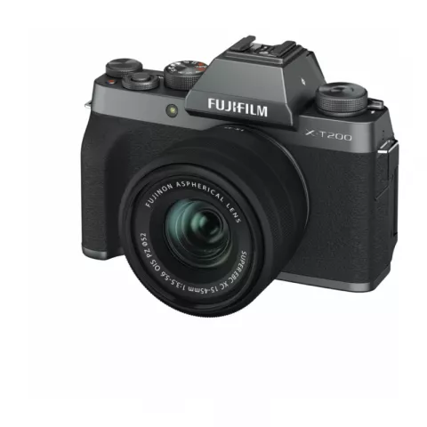Цифровая фотокамера Fujifilm X-T200 Kit XC 15-45mm F3.5-5.6 OIS PZ Dark Silver