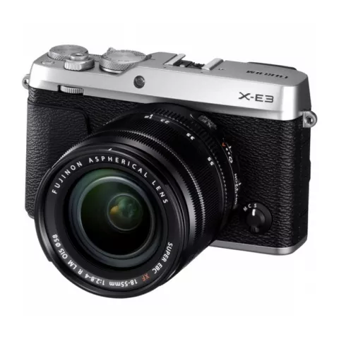 Цифровая фотокамера Fujifilm X-E3 Kit XF 18-55mm F2.8-4 R LM OIS Silver