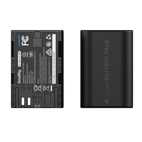 SmallRig 5408 Зарядное устройство с двумя литий-ионными аккумуляторами LP-E6N