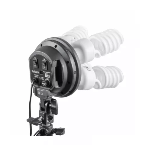 Комплект флуоресцентных осветителей Rekam CL4-615-SB UM Boom Kit с софтбоксами и зонтами