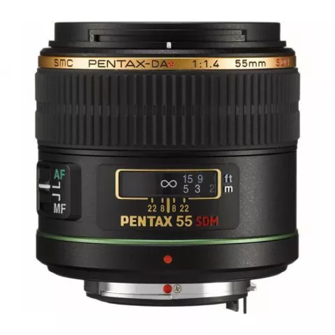 Объектив Pentax SMC DA 55mm f1.4 SDM