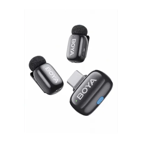 BOYA MINI 2-04 Ультракомпактная двухканальная радиосистема с разъемом USB-C