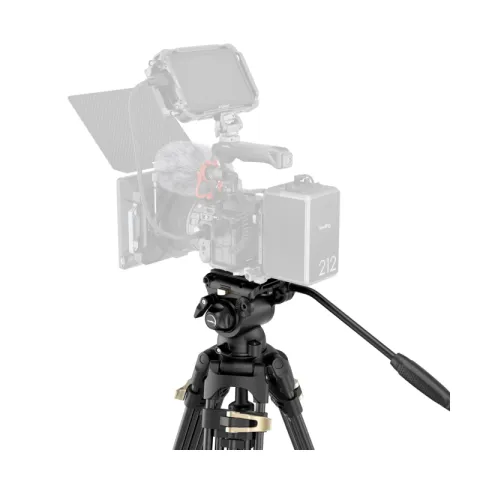 SmallRig 4686 штатив AD-01S с видеоголовой/алюминиевый Heavy-Duty Fluid Head Tripod