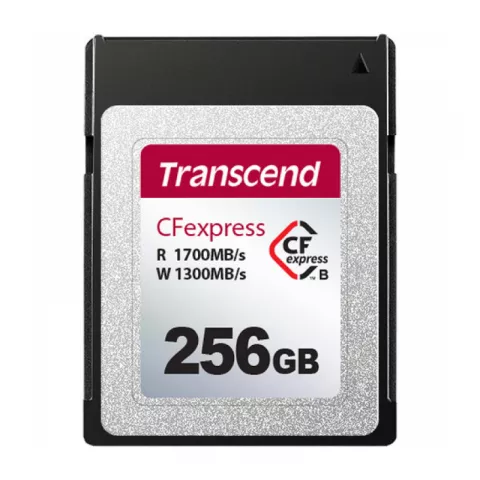 Карта памяти Transcend CFExpress Type B 256GB r/w 1700/1300MB/s TS256GCFE820