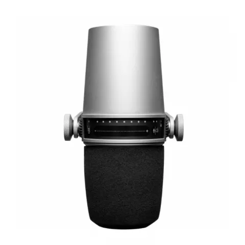 Микрофон Shure MV7-S гибридный динамический кардиоидный, серебро