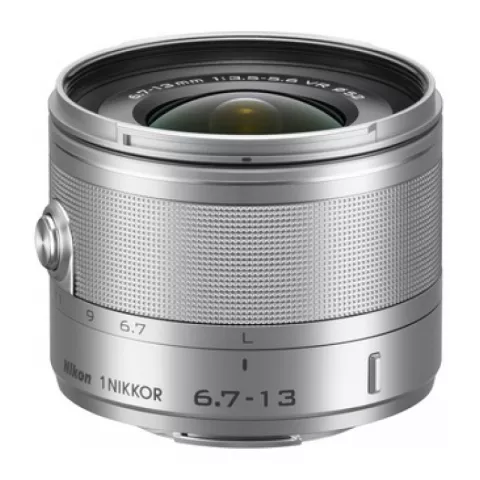 Объектив Nikon 6.7-13mm f/3.5-5.6 VR NIKKOR 1 Silver