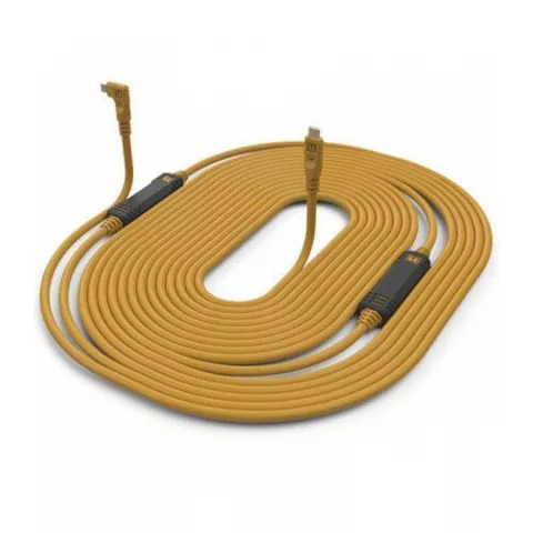 Кабель TetherPro USB-C to USB-C Right Angle 9.4m Orange [CUC31RT2-ORG]