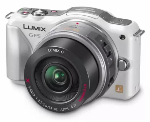 Цифровая фотокамера Panasonic Lumix DMC-GF3X Kit LUMIX G X VARIO PZ 14-42mm белый