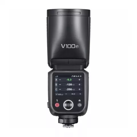 Вспышка накамерная Godox V100F TTL с круглой головкой для Fujifilm