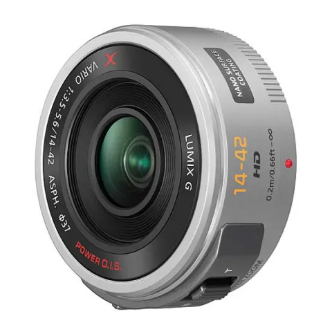 Объектив Panasonic H-PS14042E-S LUMIX G X VARIO PZ 14-42mm Silver