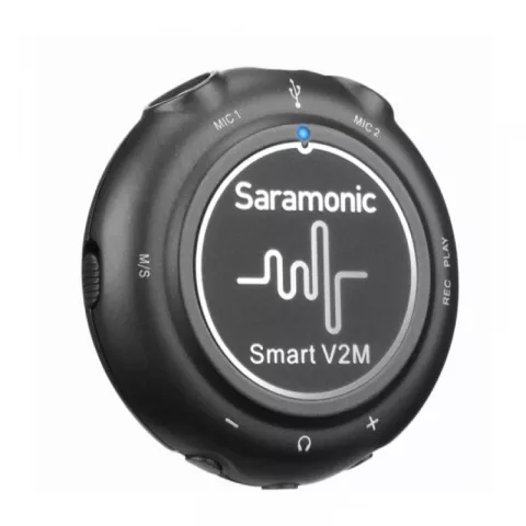 Микшер Saramonic Smart V2M двухканальный (2 входа 3,5 мм)