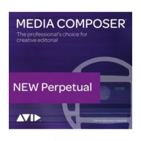 Программа нелинейного монтажа Avid Media Composer Perpetual License NEW 