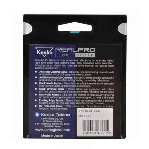 Поляризационный фильтр Kenko 95S REALPRO MC CPL 95mm