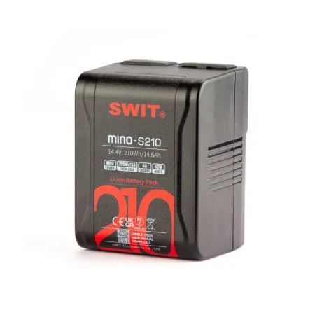SWIT MINO-S210 Аккумуляторная батарея V-Mount Pocket 210 Втч разъемы D-Tap, USB-C, USB-A