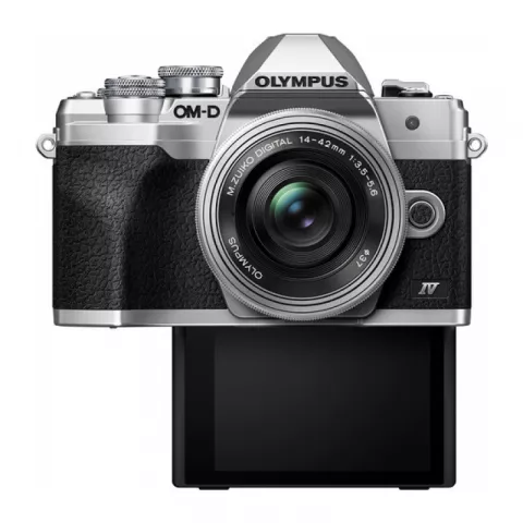 Фотоаппарат Olympus OM-D E-M10 Mark IV Body серебристый