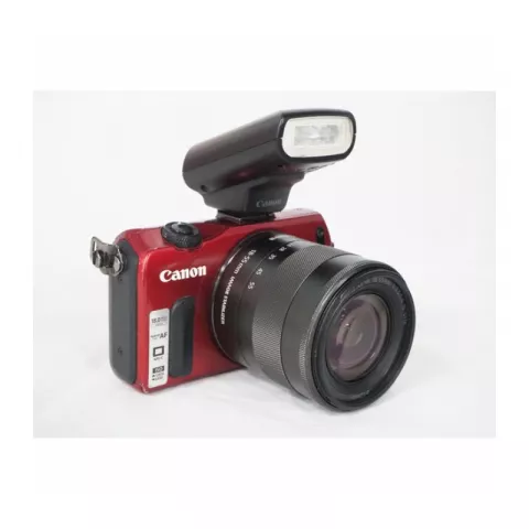 Canon EOS M Kit EF-M 18-55mm f/3.5-5.6 IS STM Red (Б/У)
