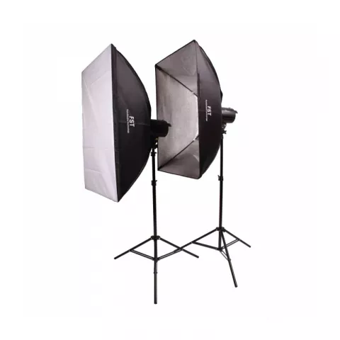 Комплект импульсного света FST F-400 Softbox Kit