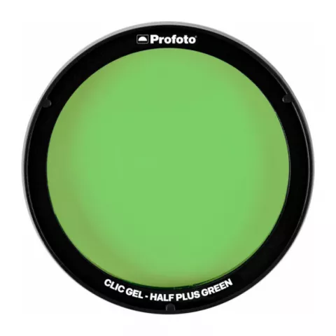 Коррекционный фильтр для вспышки A1/A1X/C1 Plus Profoto 101020 Clic Gel Half Plus Green 