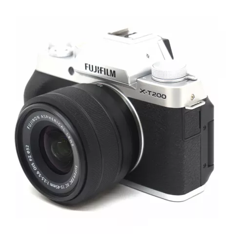 Fujifilm X-T200 Silver kit XC15-45mm (Б/У)