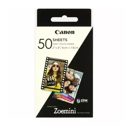 Бумага Zink Paper ZP-2030  для фотоаппаратов и принтеров Zoemini (50 листов)