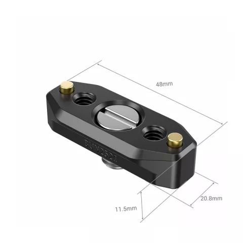 Адаптер для установки дополнительного оборудования SmallRig BUN2521B NATO Rail with ARRI Locating Screw 48mm