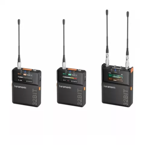 Saramonic K9 (TX+TX+RX) Радиосистема УВЧ приемник + 2 передатчика в чемодане, разъем 3,5мм