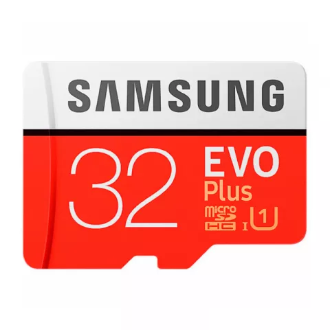 Карта памяти Samsung microSDXC Evo Plus 32Gb 95/20 Mb/s + SD adapter (MB-MC32GA/RU)