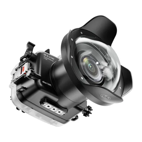 Sea Frogs A7 V black + WDP155/100 T1 подводный бокс для Sony A7 V с портом под объектив 12-24