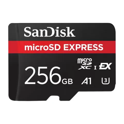 SanDisk Express microSDXC UHS-I U3 A1 880/480 MB/s 256Gb (SDSQXFN-256G-GN4NN)
