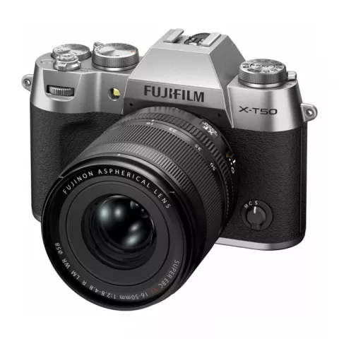 Fujifilm X-T50 Kit XF 16-50mm F2.8-4.8 R LM WR Silver