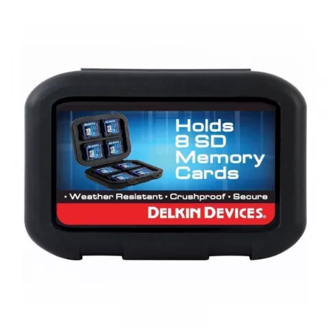 Чехол для карт памяти Delkin Devices Weatherproof Memory Card Storage Totes [DDACC-SD8]