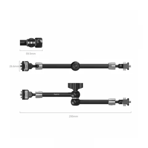 SmallRig 5309 Универсальный шарнирный держатель для аксессуаров Magic Arm (11