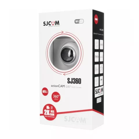 Экшн видеокамера SJCAM SJ360 (панорамная) white