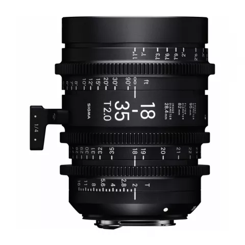 Комплект кинообъективов Sigma 18-35mm T2 AP(M) PL + 50-100mm T2 AP(M) PL в кейсе PELICAN PMC-001 