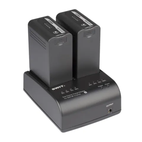 SWIT S-3602U Зарядное устройство S-3602U 2-канальное для аккумуляторов  типа Sony BP-U