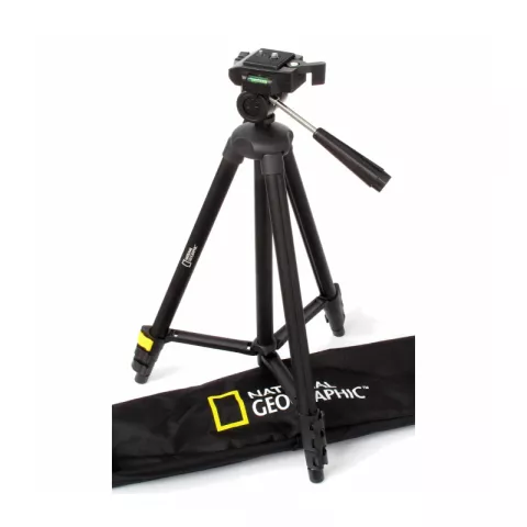 Штатив National Geographic NGPHMIDI с фото- и видеоголовкой для фотокамеры (черный)