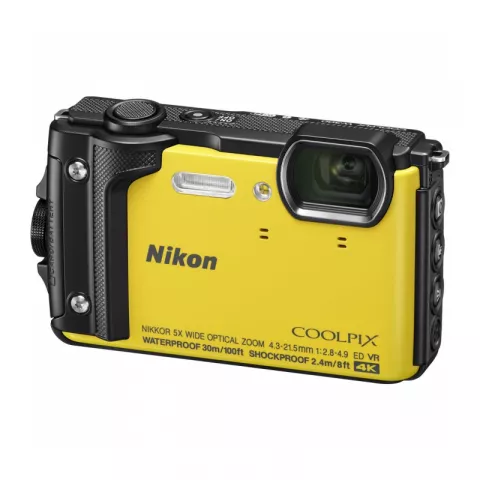 Цифровая фотокамера Nikon Coolpix W300 цвет желтый 