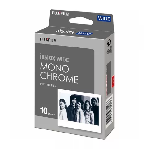 Картридж для камеры Fujifilm Instax Wide MONOCHROME (10/PK), 10 снимков