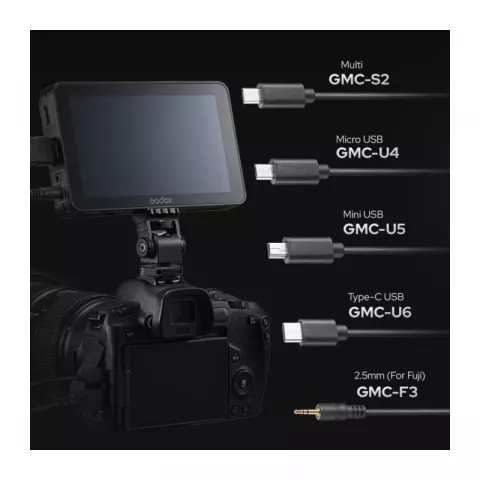 Кабель управления Godox GMC-U5 (Mini USB) для GM6S, GM7S
