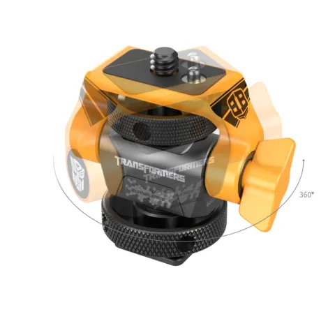 SmallRig 5519 Поворотный держатель монитора Monitor Mount with Cold Shoe (BumbleBee Edition)