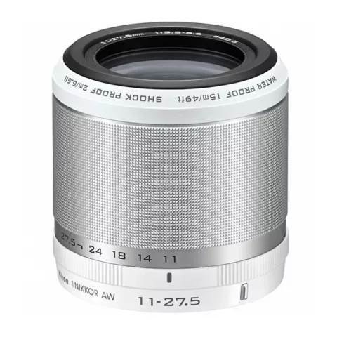 Цифровая фотокамера Nikon 1 AW1 Kit 1 Nikkor AW 11-27.5mm White