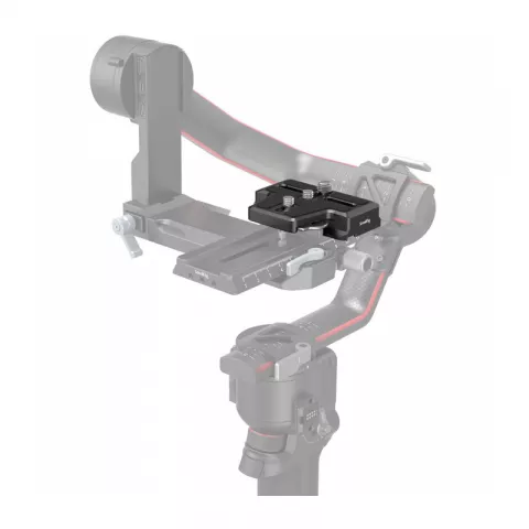 SmallRig 3162 Быстросъемная удлиненная площадка с креплением Arca для стабилизаторов DJI RS 2 /RSC 2