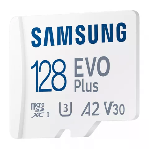 Samsung 128GB microSDXC Evo Plus U3, V30, A2 130MB/s (MB-MC128KA)