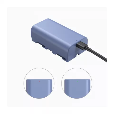 SmallRig 4331 Аккумулятор литий-ионный NP-F550 USB-C Rechargeable Camera Battery