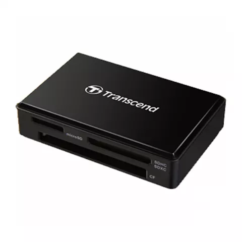 Картридер Transcend Portable Multi-card P8 Black (TS-RDF8K2)