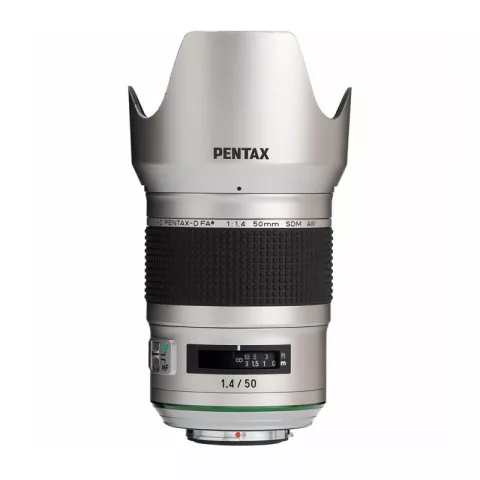 Объектив Pentax HD FA 50mm f/1.4 SDM AW Silver Edition