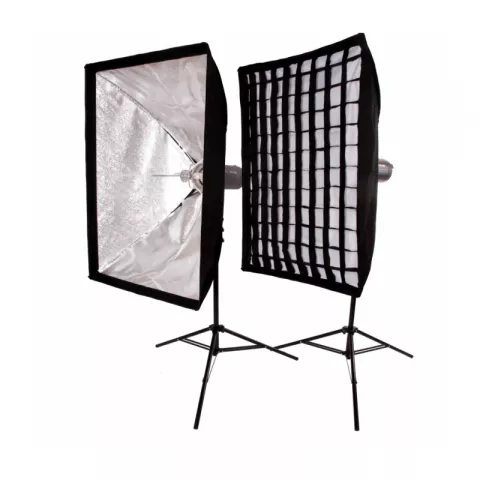 Импульсный свет комплект FST PRO-400H Softbox kit