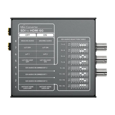 МИНИ КОНВЕРТЕР  BLACKMAGIC MINI CONVERTER SDI TO HDMI 6G