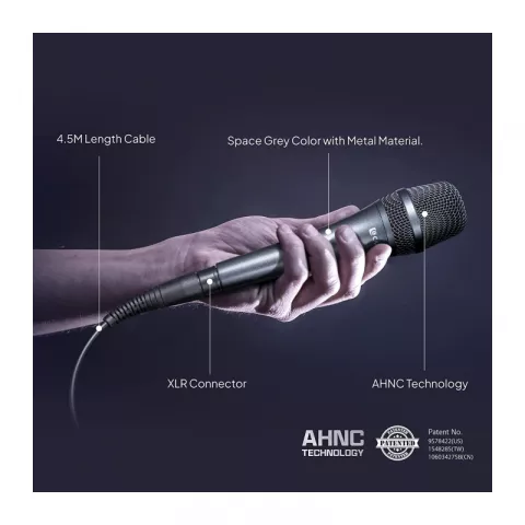 Carol AC-910S Микрофон вокальный динамический кардиоидный c выключателем