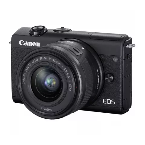 Цифровая фотокамера Canon EOS M200 Kit EF-M 15-45mm f/3.5-6.3 IS STM Black
